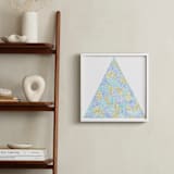 "From One End to the Other" - Art Print in Teal-Cobalt-Moss by studio SYLVO - In a Room