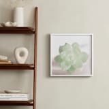 "Soft Succulent No. 2" - Art Print in Soft Sage by Andi Pahl - In a Room