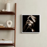 "Tee Time 3 (Warm Sepia Edition)" - Art Print in Warm Sepia by Shannon Howard - In a Room