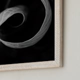 "Wrapped Around" - Art Print in noir by Alexis Arnold - Frame Close-up