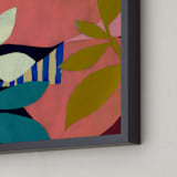 "Sun Will Shine" - Art Print in Petal by cyrille gulassa - Frame Close-up