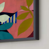 "Sun Will Shine" - Art Print in Petal by cyrille gulassa - Frame Close-up