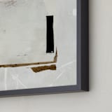 "You Should Know II" - Art Print in Sable by Jennifer Daily - Frame Close-up