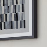 "tonality III" - Art Print in Slate by Sara Hicks Malone - Frame Close-up