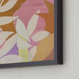 "Blossom's Breath" - Art Print in Goldenrod by cyrille gulassa - Frame Close-up