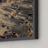 "Black Sand III" - Art Print in Onyx by Karly Rose Sahr - Frame Close-up