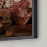 "Harmony in Abundance" - Art Print in Rose by Jenna Holcomb - Frame Close-up
