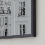 "Parisian Rooftops" - Art Print in French Gray by Lindsay Ferraris Photography - Frame Close-up