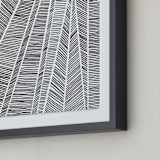 "Merging" - Art Print in Midnight by raven erebus - Frame Close-up