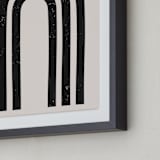 "Arcs I" - Art Print in Blush by Iveta Angelova - Frame Close-up