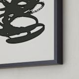 "Morning Meditation no. 2" - Art Print in shadow by Sara Hicks Malone - Frame Close-up