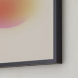 "new dawn" - Art Print in saffron by Maja Cunningham - Frame Close-up