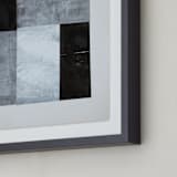 "tonality IV" - Art Print in Slate by Sara Hicks Malone - Frame Close-up