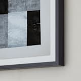 "tonality IV" - Art Print in Slate by Sara Hicks Malone - Frame Close-up