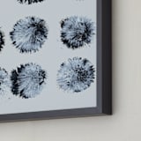 "they hold the snow" - Art Print in Ice by bari wieselman schulman - Frame Close-up