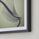 "My Love for Calla #1" - Art Print in dark beige by M.E.Segantini - Frame Close-up