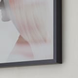 "portrait of a lady" - Art Print in fallow by Maja Cunningham - Frame Close-up