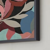 "Magnolia Majesty" - Art Print in Dusted Rose by cyrille gulassa - Frame Close-up