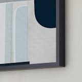 "Meter" - Art Print in Midnight by Liz Taylor Creative - Frame Close-up