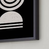 "Rituals II" - Art Print in Obsidian by Iveta Angelova - Frame Close-up