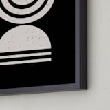 "Rituals II" - Art Print in Obsidian by Iveta Angelova - Frame Close-up