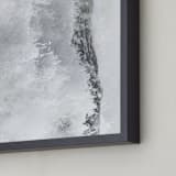 "Rush II" - Art Print in monochrome by Kamala Nahas - Frame Close-up