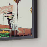 "Canter's" - Art Print in Sunset Blvd by Vera Mladenovic - Frame Close-up