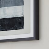 "tonality II" - Art Print in Slate by Sara Hicks Malone - Frame Close-up