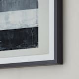 "tonality II" - Art Print in Slate by Sara Hicks Malone - Frame Close-up