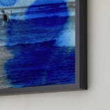 "deep blue I" - Art Print in Cobalt by Sumak Studio - Frame Close-up