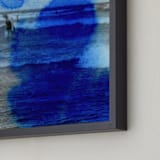 "deep blue I" - Art Print in Cobalt by Sumak Studio - Frame Close-up