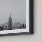 "NYC" - Art Print in black and white by Shannon Kirsten - Frame Close-up