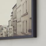 "Montmartre Unique Perspectives" - Art Print in Parisian Limestone by Caroline Mint - Frame Close-up
