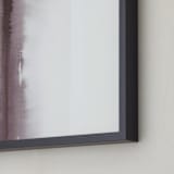 "Up for Air No.2" - Art Print in Dusty Aubergine by Michelle Lee - Frame Close-up