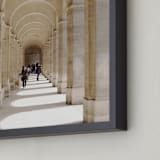 "Le Passage" - Art Print in golden hour by Claire - Frame Close-up