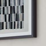 "tonality I" - Art Print in Slate by Sara Hicks Malone - Frame Close-up
