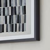 "tonality I" - Art Print in Slate by Sara Hicks Malone - Frame Close-up