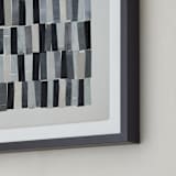 "tonality I" - Art Print in Slate by Sara Hicks Malone - Frame Close-up