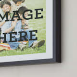 "The Big Picture" - Framed Photo in White by Minted - Frame Close-up