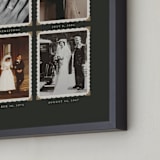 "Generations" - Framed Photo in Onyx by Heather Schertzer - Frame Close-up