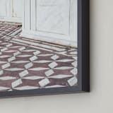 "Palace Walk 2" - Art Print in sandstone by Kamala Nahas - Frame Close-up