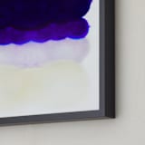 "Night Cap" - Art Print in Night Blue by HAPI ART - Frame Close-up