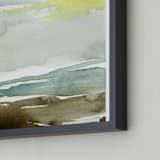 "Sunset Fade No 1" - Art Print in Mist by Kelly Ventura - Frame Close-up