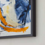 "Lawless4." - Art Print in Love Fever Blue by Jihye Back Kim - Frame Close-up