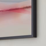 "Sailors Delight" - Art Print in Pink Skies by Karen Kardatzke - Frame Close-up