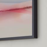 "Sailors Delight" - Art Print in Pink Skies by Karen Kardatzke - Frame Close-up