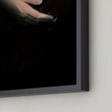"hold my hand" - Art Print in Moody Gray by Gabriela Klafke - Frame Close-up