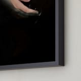 "hold my hand" - Art Print in Moody Gray by Gabriela Klafke - Frame Close-up