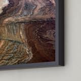 "Earth Poetry" - Art Print in Colorado Earth  by Elena Kulikova - Frame Close-up