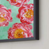 "Titania" - Art Print in Peony Pink by Kristin Muntean - Frame Close-up